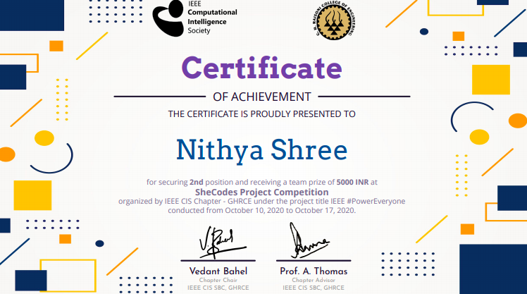 nitya certificate4