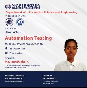 Alumni Talk-Automation Testing